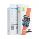 Blueo 5D Mr. Monkey Glass - skirtas Apple Watch SE / SE 2 44MM juodas (Strong HD)