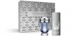 Paco Rabanne Invictus rinkinys vyrams (EDT, 100 ml + dezodorantas, 150 ml)