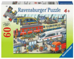 Ravensburger Dėlionė 60 vnt. - Traukinių stotis