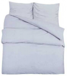 Riposo PREMIUM Satino patalynės komplektas Light Mėlyna 200x220 cm