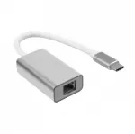 Adapteris LAN / USB-C, sidabro sp.