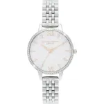 Laikrodis OLIVIA BURTON OB16GD68. Kwarcowy, Kolor sidabrinė. Kobieta.