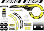 Berg Buddy 2.0 - Sticker set Cross