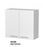 Extom Pakabinama spintelė Sidabrinis W3 80