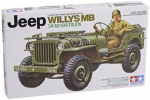 Tamiya Jeep Willys MB 1/35 plastikinis karinio džipo modelis rinkiniui