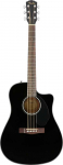 Elektro akustinė gitara Fender CD-60SCE Dread, Juodas WN
