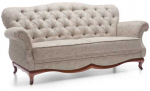 Taranko Meble Sofa MILANO-3 TARANKO Audinys A TARANKO - Dažyto medžio spalva
