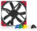 Wentylator noctua 120 mm nf-s12a pwm chromax juodos spalvos keičiamos
