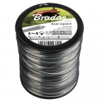 Trimerio valas Bradas RIPPER DUAL Square, 3,0mm x 280m (2,5kg)
