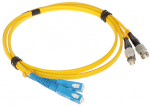 TST VIENREŽIAUS PATCHCORD PC-2FC/2SC 1 m