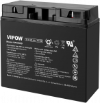 VIPOW MC tipo akumuliatorius motociklams 12V 25Ah