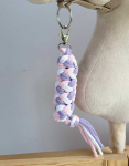 Super Hobby Horse Pavadėlis hobi arkliukui, rožinis/violetinis/baltas