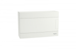 Schneider EZ9EUD112 Modulinis skirstomasis skydas 1x12 ant pavir&scaron;iaus montuojamas IP40 Easy9 EZ9EU-1-12-NT-P baltos durys EZ9EUD112