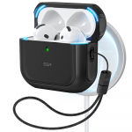 Dėklas ESR ORBIT HALOLOCK MAGSAFE Apple AirPods 4 juodos spalvos