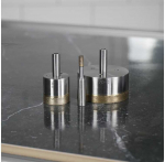 Distar 6mm, 35mm, 42mm, 65mm, 68mm, 70mm, 86mm &scaron;lapio gręžimo karūnėlės glazūruotoms, porcelianinėms plytelėms, stiklui Ultra Clean, Karūnėlės skersmuo: 35 mm