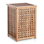 Pakabinamas skalbinių krep&scaron;ys i&scaron; bambuko - 92 litrai, i&scaron;imamas įdėklas, BAMBOO ZELLER