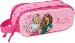 Safta Barbie 3d dėklas su 2 skyriais mergaitėms