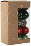 Eglutės rutuliukai Home ESPRIT Spalvotas PVC 18 x 12 x 30 cm (30 Dalys)