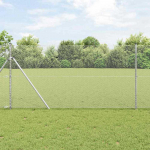 Heksagoninė tvora Sidabro 1,2 x 50 m Galvanizuotas plienas