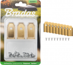 Bradas NOŻE DO ROBOT&Oacute;W KOSZĄCYCH HUSQVARNA/GARDENA 9szt. TITAN GOLD