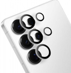 OBAL:ME le&scaron;io apsauga skirta Samsung Galaxy S25 Ultra Titanium baltos spalvossilver