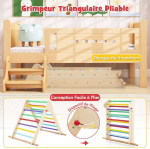 Promotions Montessori laipiojimo rinkinys, 103x89x81 cm, daugiak spalvė