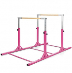 Promotions Gimnastikos treniruočių lygiagretūs strypai, 251,5x132x139,7 cm, violetinės spalvos