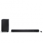 Namų kino sistema &bdquo;Sharp&ldquo; | 3.1.2 &bdquo;Dolby Atmos&ldquo; / &bdquo;DTS:X&ldquo; garso juosta su belaidžiu žemųjų dažnių garsiakalbiu | HT-SBW53121(BK) | &bdquo;Bluetooth&ldquo;