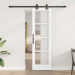 Slankios durys ORKDAL Balta ir juoda 61 x 198,5 cm