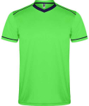 Roly Sportinis komplektas i&scaron; mar&scaron;kinėlių ir &scaron;ortų UNITED Fluoro žalia / tamsi mėlyna