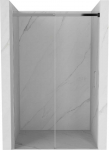 Stumdomos du&scaron;o durys Mexen Omega, Chrome, 120 cm