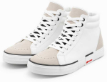 Sneakers vyri&scaron;ki laisvalaikio sportbačiai - balti t376