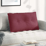 Apsaugos Pagalvė Vyno raudona 80 x 19 x 50 cm audinys