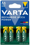 Varta AA 2400mAh įkraunamos baterijos R2U, 4 vnt. rinkinys