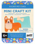 Rappa Petit Collage Mini Embroidery Kit Corgi