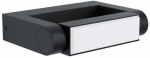 Sieninis LED lauko &scaron;viestuvas EGLO BRIANZA, IP44, 4,8W 550lm, 3000K, juodos sp 5,5x15x21cm