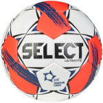 Kamuolys ręczna Select Ultimate European League 3 v25 EHF balta ir-oranžinė-tamsiai mėlyna 13520 (3)