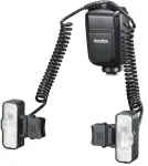 Dvigubos galvutės makro blykstė GODOX MF-T76, skirta Nikon