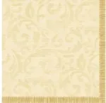 Servetėlė Dunilininė 40 x 40 cm Airlaid Rich Damask kreminė, 45 vnt/pak