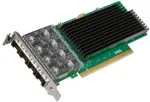 Kontroler Intel Ethernet Network Adapteris - Adapteris sieciowy - PCIE 4.0 x16 - 10/25 Gigabit SFP28 x 4 (E835XXVDA4)
