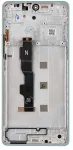 LCD ekranas + jutiklinis blokas + priekinis dangtelis, skirtas Xiaomi Redmi Note 13 5G mėlynas (Ocean Teal)