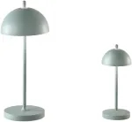 2,5W LED įkraunamas stalo &scaron;viestuvas PARTY, žalias, dimeriuojamas, IP54