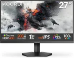 KOORUI žaidimų monitorius 27 colių IPS QHD 200 Hz 1 ms HDR 400 G2721P