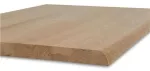 Blue Label Mėlynas LABEL Masyvus stalvir&scaron;is, skirtas plauti rankomis - 90x50x3 cm - su va&scaron;ku/alyva - tiekiamas be konsolinių laikiklių