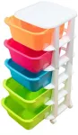 ATL CA49C Plastikowy regał na zabawki mix kolor&oacute;w