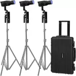 Studijos rinkinys Nanlite Forza 60C RGBLAC LED 3 &scaron;viesų rinkinys (12-2041 3KIT-BA-PT)