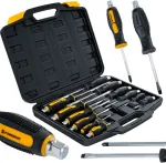 Powermat SMŪGINIŲ ATSISUKTUVŲ RINKINYS 12 vnt. (LAGAMINAS) PM-ZW-12ZN
