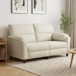 Sofa Kreminė 174 x 85 x 93 cm Aksomas