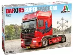 Italeri DAF XF95 Super Space Cab surenkamas vilkiko modelis 1/24, 93834