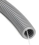 Gofruotas vamzdis su viela 25mm (behologenų, pilkas, 50m, 750 N/5 cm, D25) GLOB-EL GL301W